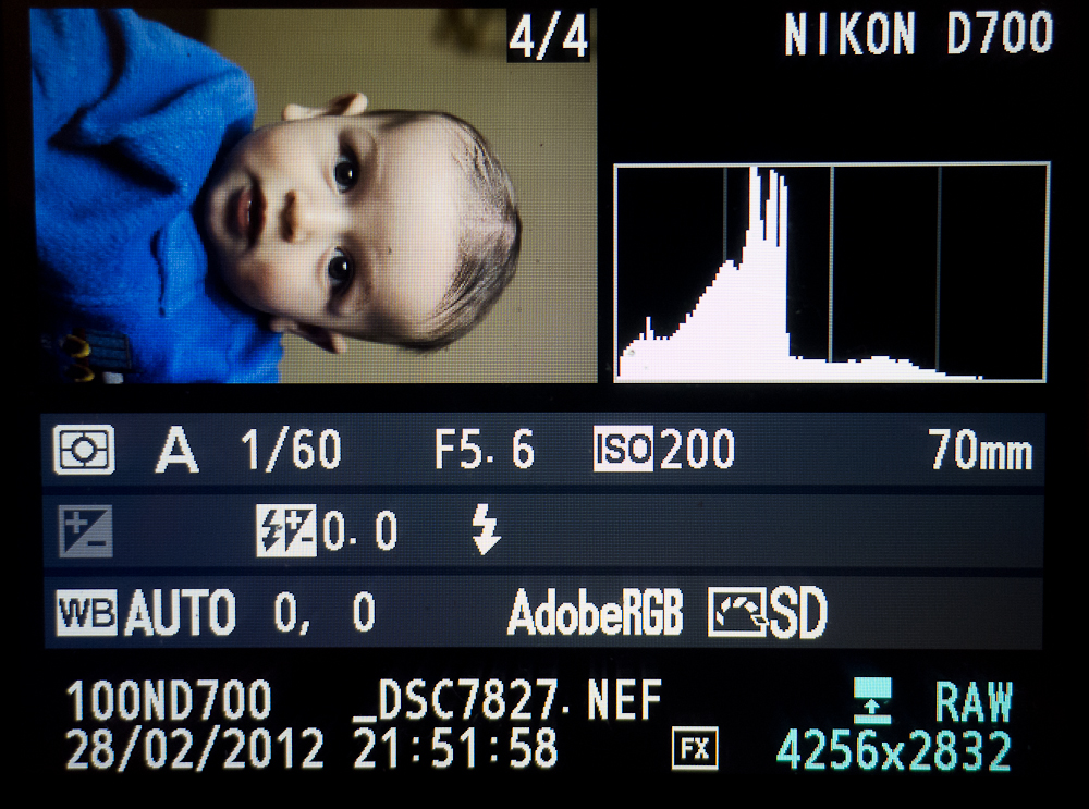 D700 Histogram Overlay D700 Histogram Overlay